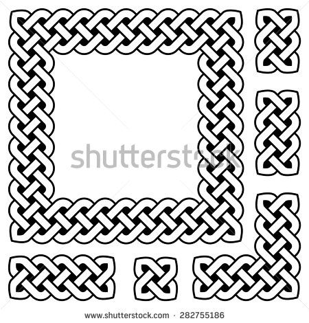 Celtic Border Stock Vectors Vector Clip Art Shutterstock 450x470 Celtic Border Stock Vectors Vector Clip Art Shutterstock