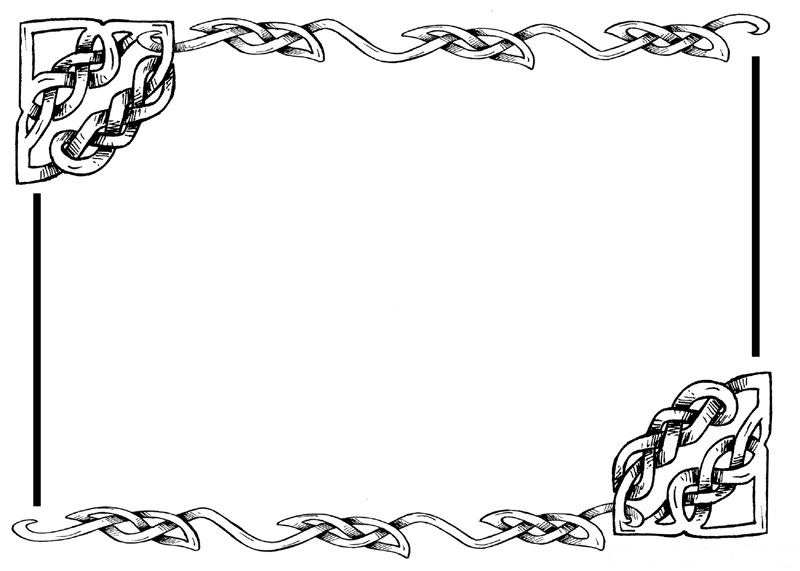 Celtic Border Cliparts 800x571 Celtic Border Cliparts