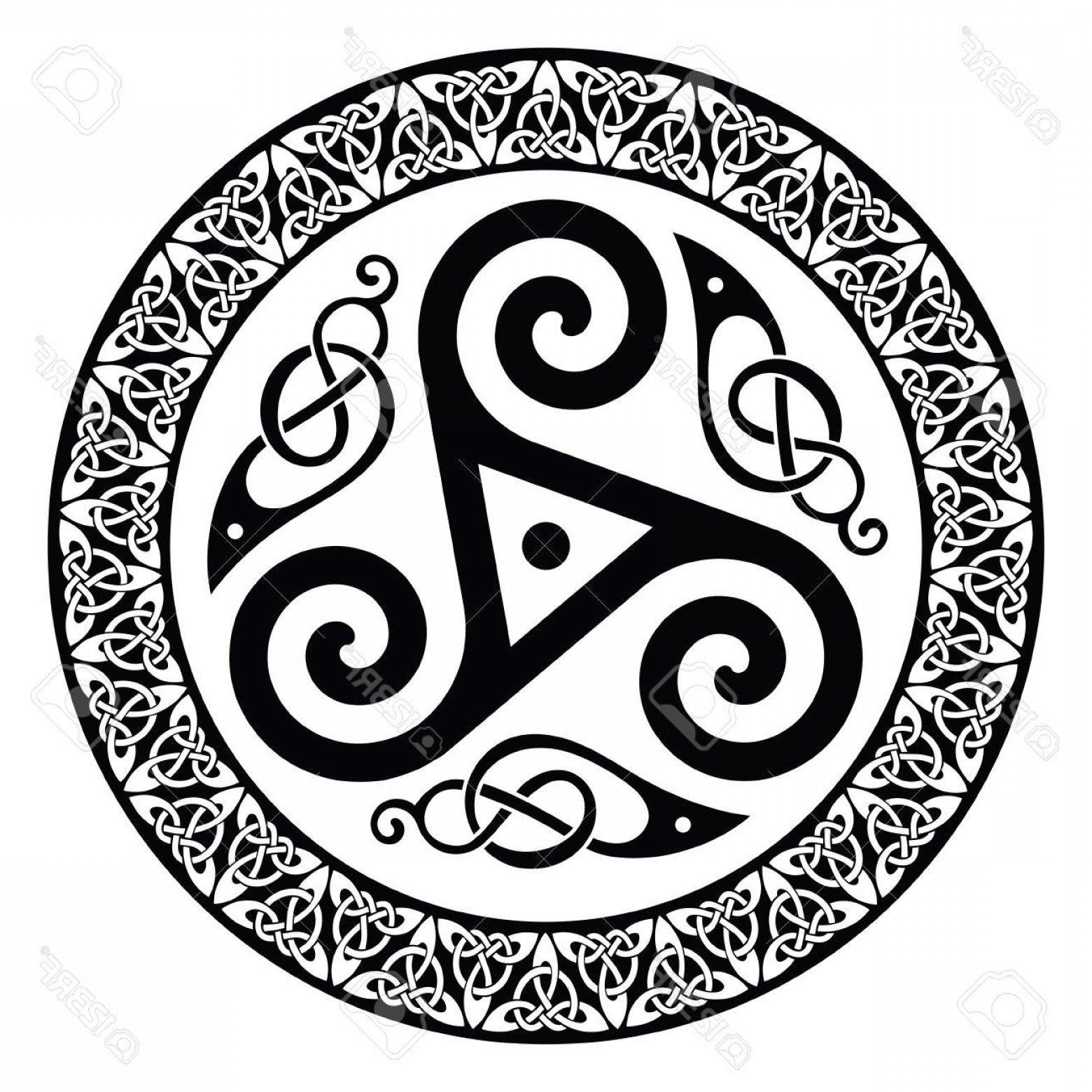 1560x1560 Celtic Design Stock Vector Savoyuptown