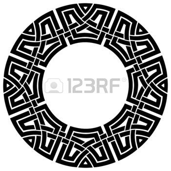 350x350 Stock Vector Potential Stencils Celtic Circle, Circle Tattoo