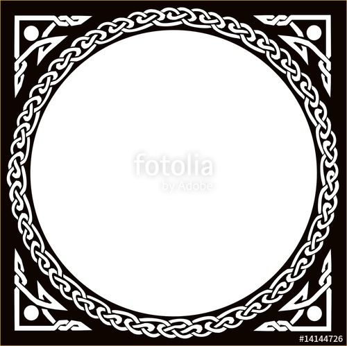 500x499 Celtic Circle Black Stock Image And Royalty Free Vector