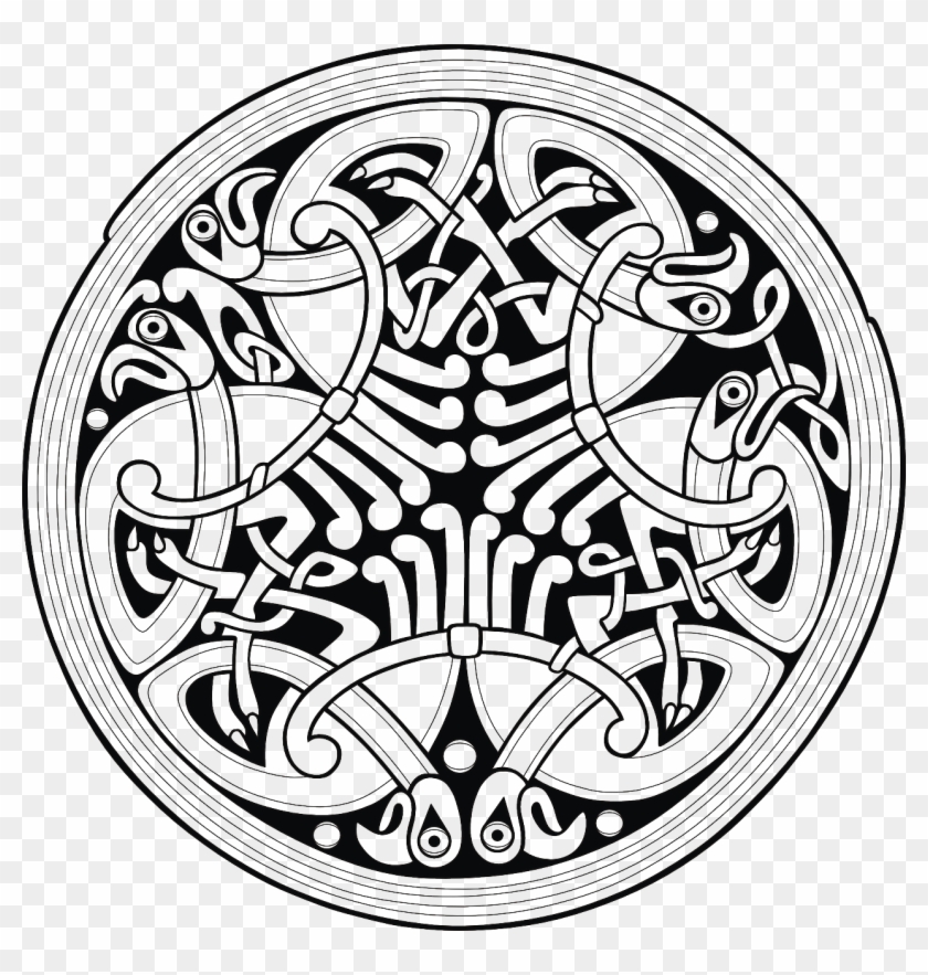 840x883 Celtic Circle Ornament Tattoo Png Image
