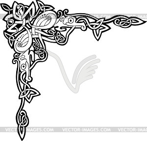 Celtic Corner Vector at Vectorified.com | Collection of Celtic Corner ...