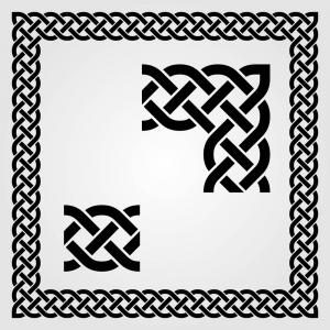 300x300 Photostock Vector Celtic Knots Vector Medieval Borders And Corner