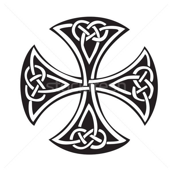 600x600 Celtic Cross Vector Illustration Patrick