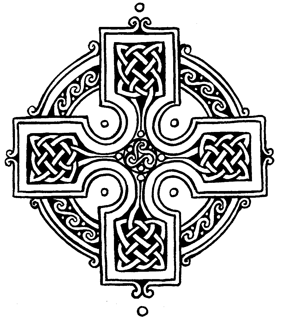 966x1111 Free Celtic Cross Clip Art Simple Celtic Cross Vector Viewing