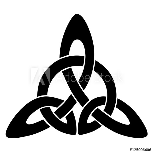 500x500 Celtic Knot Stencils For Tattoo Or Another Design Vector