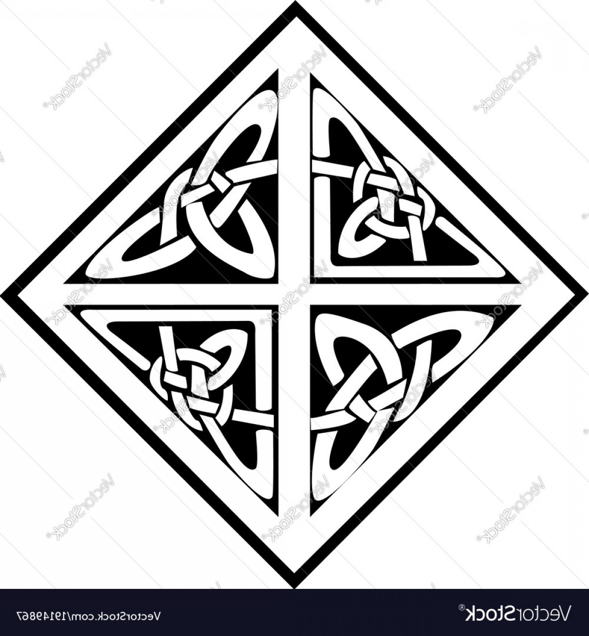 1200x1296 Celtic Design Stock Vector Savoyuptown