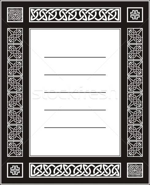 Vector Celtic Ornamental Knotwork Frame Vector Illustration Odes 489x600 Vector Celtic Ornamental Knotwork Frame Vector Illustration Odes