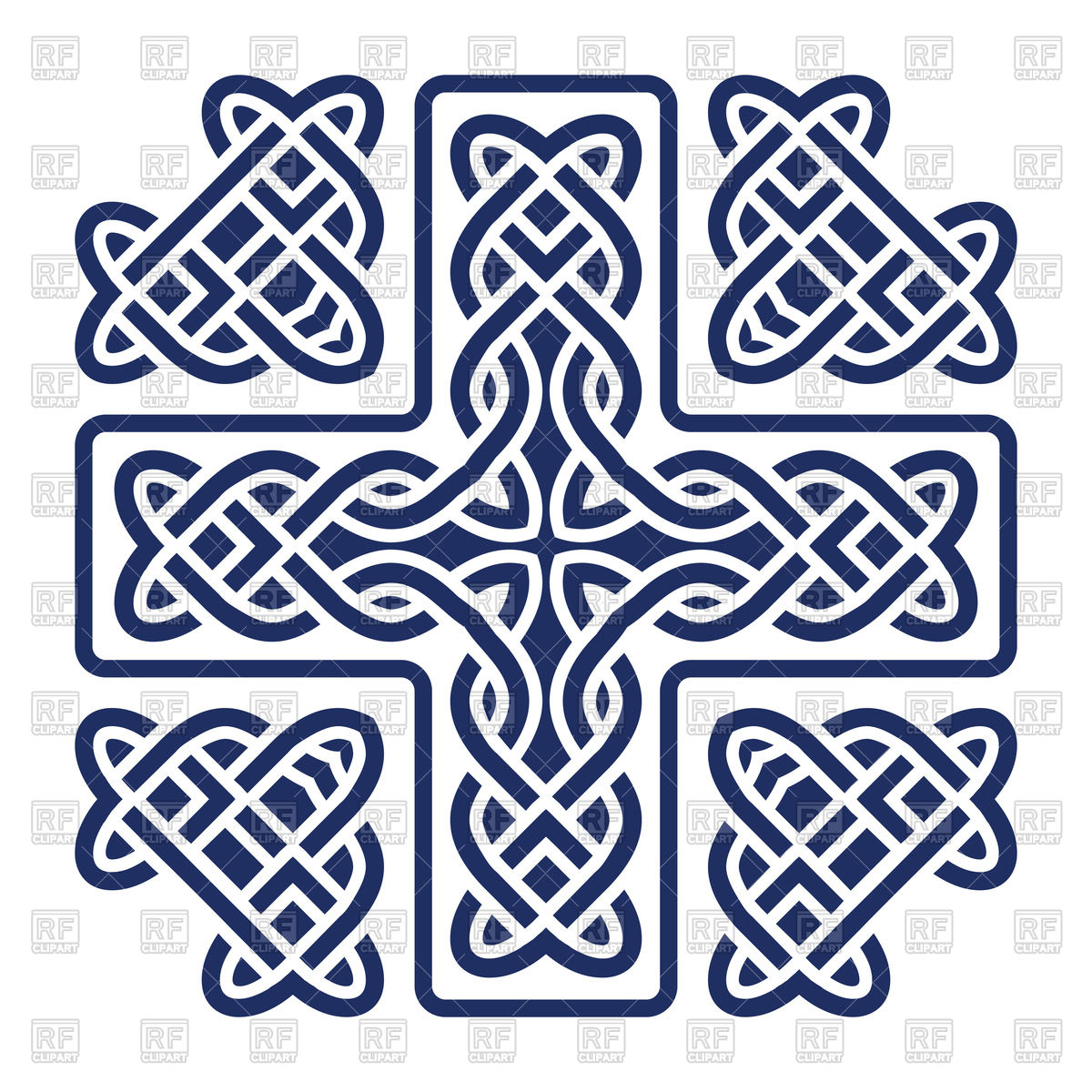 1200x1200 Celtic Knot Cross Tile Vector Image Of Backgrounds, Textures