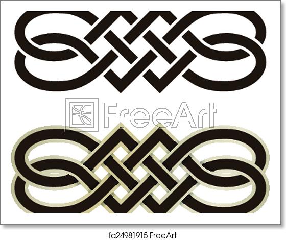 560x470 Free Art Print Of Celtic Knot Celtic Knots Vector Graphic Design