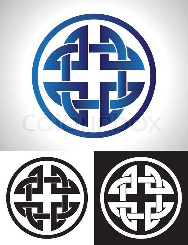 615x800 Quaternary Celtic Knot Vector Stock Vector Colourbox