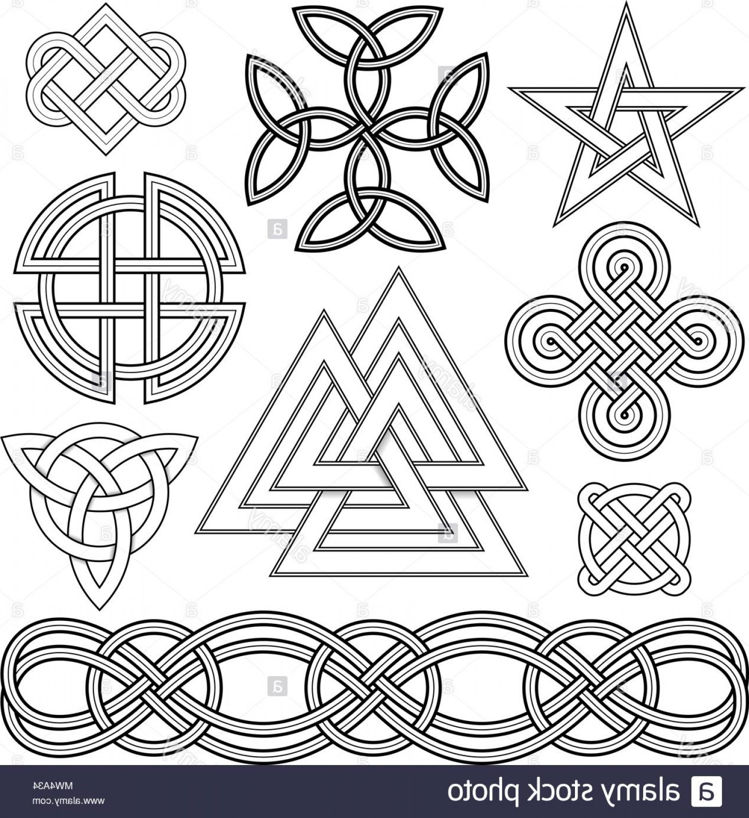 1528x1668 Set Of Editable Vector Celtic Knot Designs Image Hoodamathrun