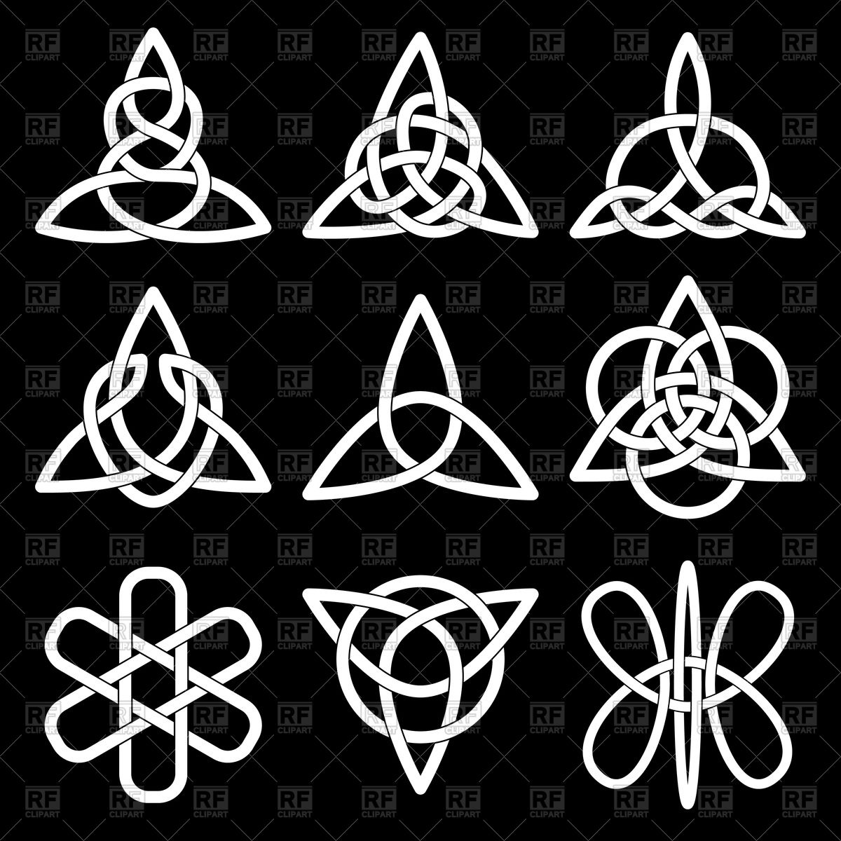 Celtic Knot Set Vector Image Of Design Elements Zhukovskyi 1200x1200 Celtic Knot Set Vector Image Of Design Elements Zhukovskyi