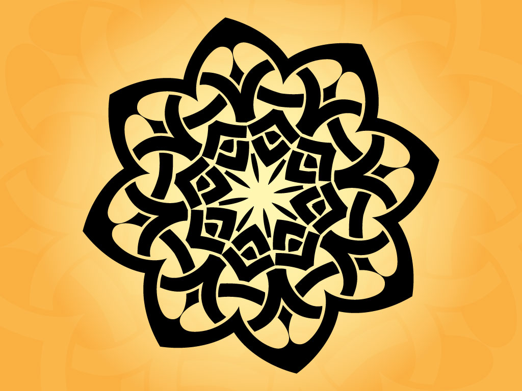 1024x768 Celtic Ornament Vector