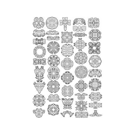 458x458 Collection Of Celtic Knot Patterns Free Vector