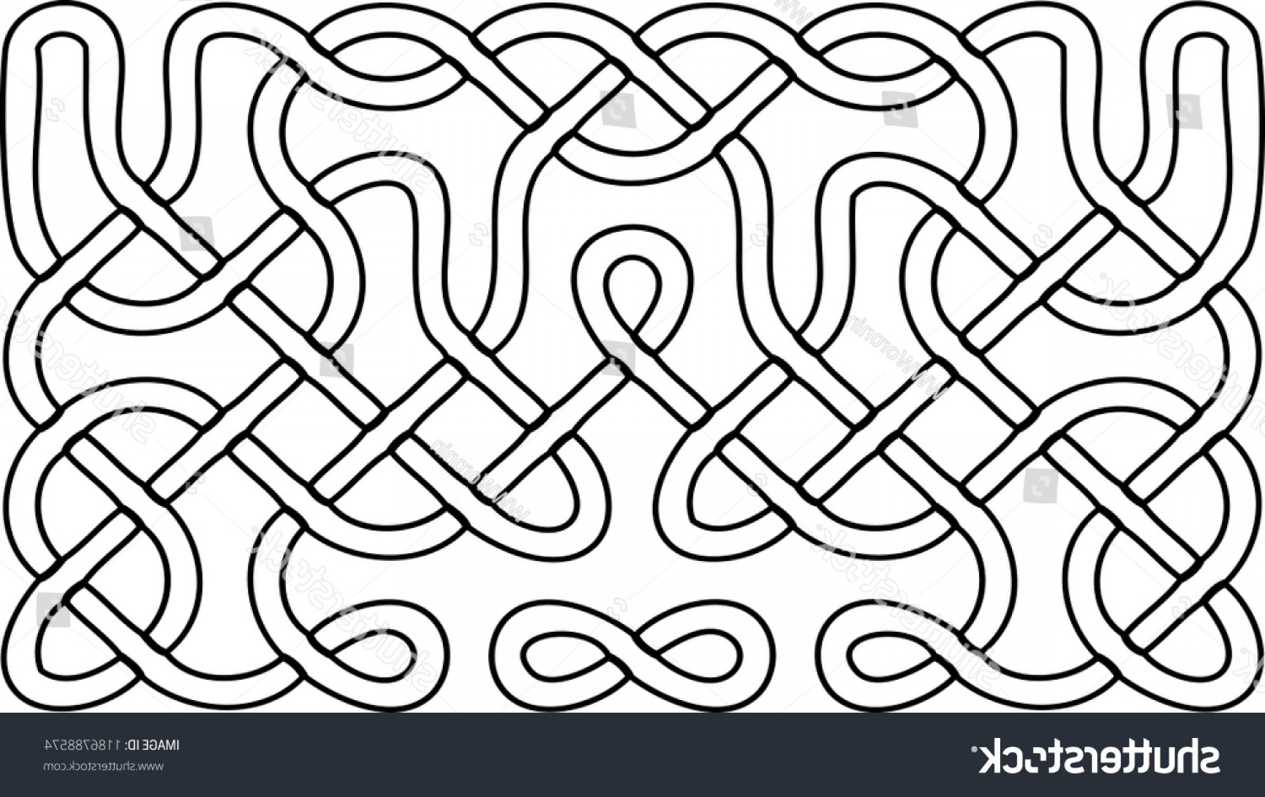 1800x1134 Vector Illustration Celtic Knot Pattern Abstract Soidergi