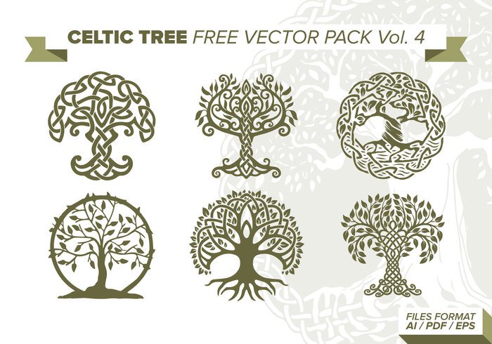 700x490 Celtic Tree Free Vector Pack Vol Free Vectors Ui Download