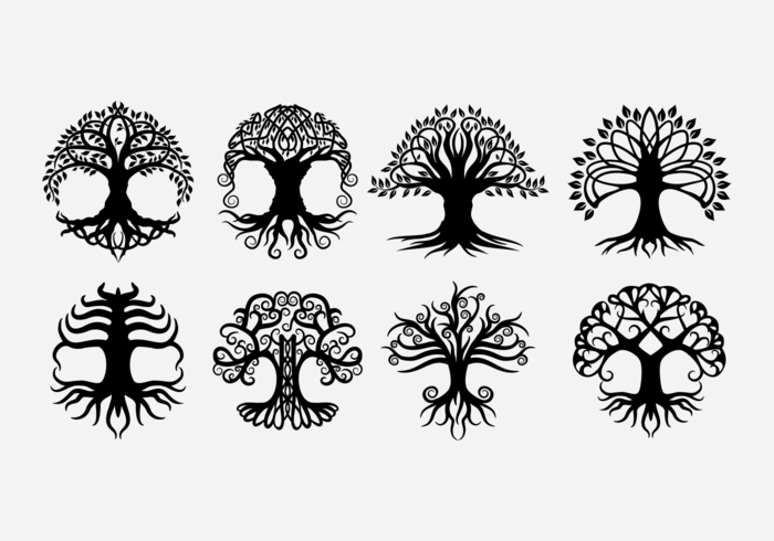 700x490 Celtic Tree Vectors
