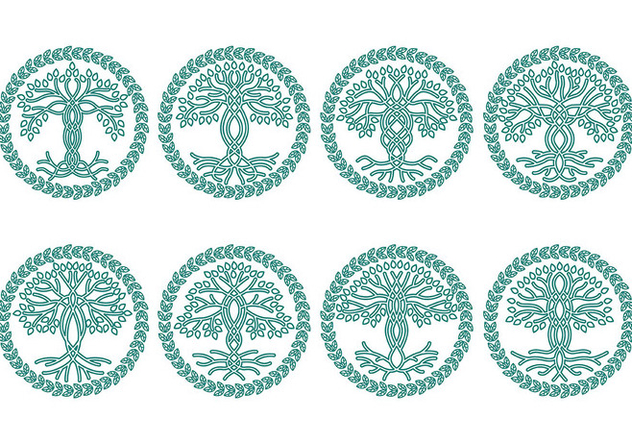 Celtic Tree Icons Free Vector Download Cannypic 632x443 Celtic Tree Icons Free Vector Download Cannypic