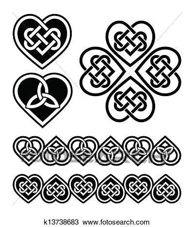400x470 Celtic Heart Knot