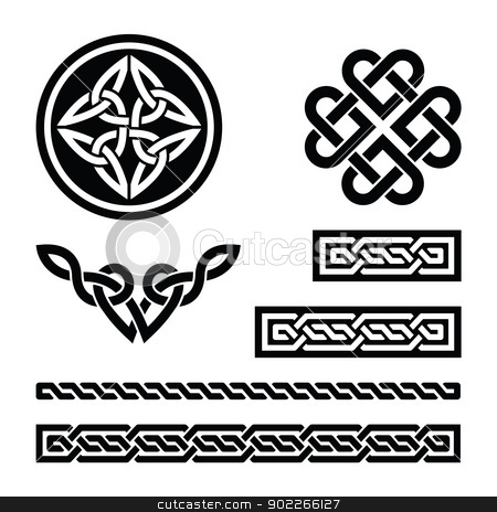 450x464 Celtic Knots, Braids And Patterns