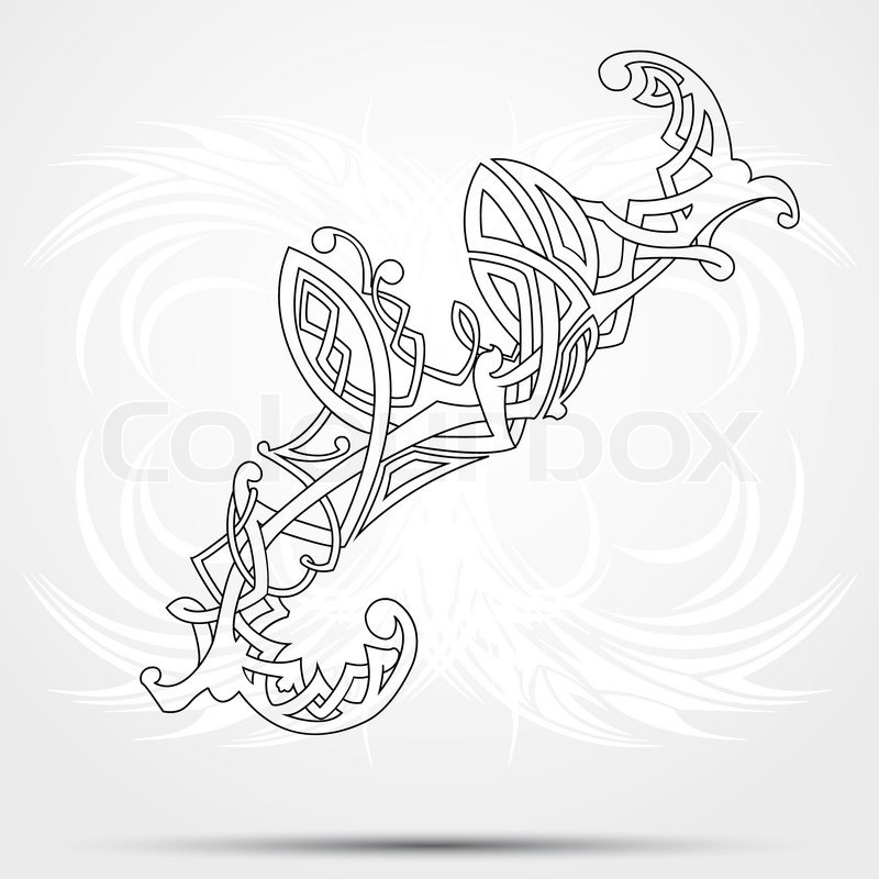 800x800 Celtic Vector Art Collection On A Stock Vector Colourbox