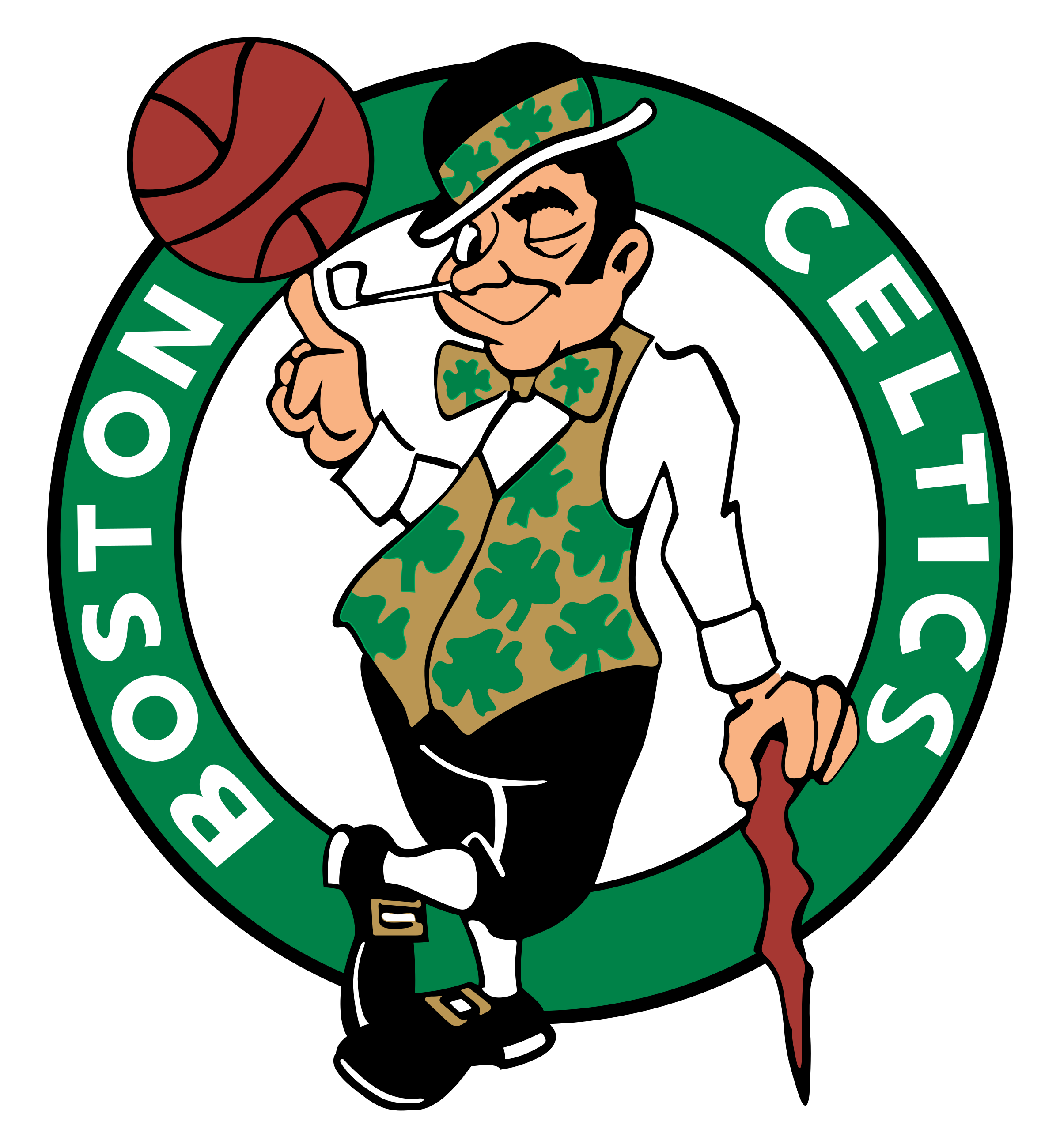 2400x2600 Boston Celtics Logo Png Transparent Vector