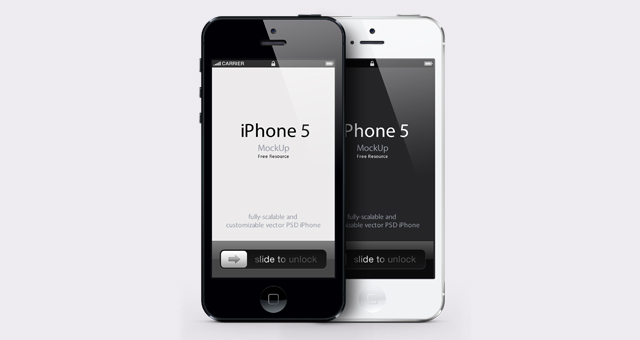 640x340 Iphone Vector Mockup Mock Up Templates Pixeden