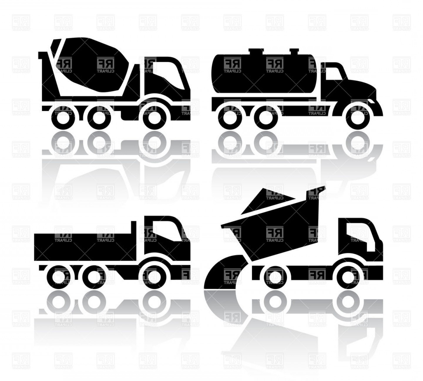 1440x1297 Vector Concrete Truck Cqrecords
