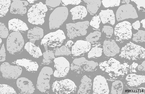 500x327 Vector Texture Of Black And White Stone Coquina Wall In Cement