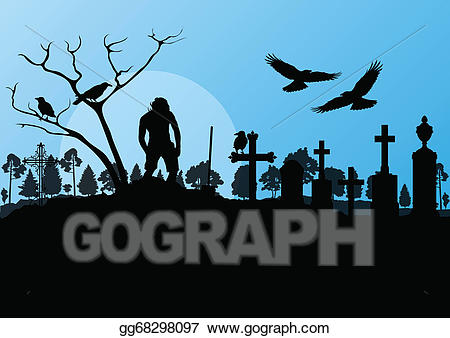 Cemetery Vector
