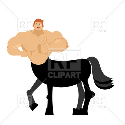 400x400 Centaur Fairy Tale Creature Man Horse Vector Image Of Conceptual