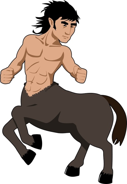 416x600 Centaur Free Vector In Open Office Drawing