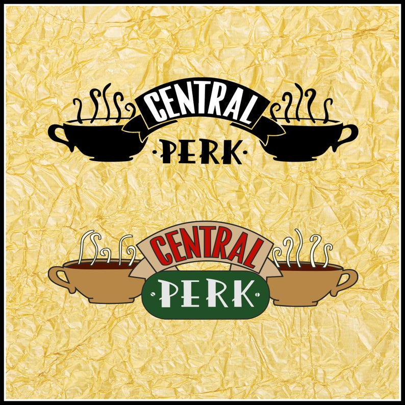 Central Perk Logo Vector Shefalitayal