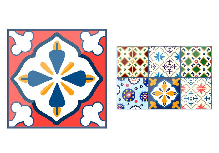 700x490 Talavera Ceramic Vectors