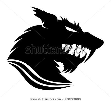 Vector Sign Werewolf Cerberus Idea Werewolf, Vampire 450x412 Vector Sign Werewolf Cerberus Idea Werewolf, Vampire