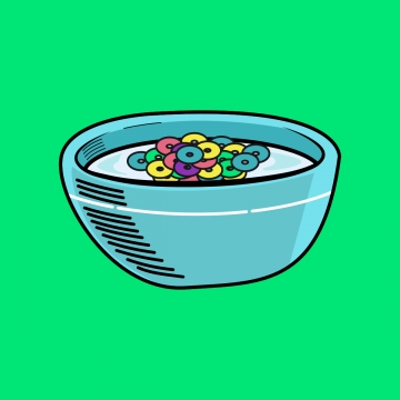 360x360 Cereal Bowl Png, Vector, And Clipart With Transparent