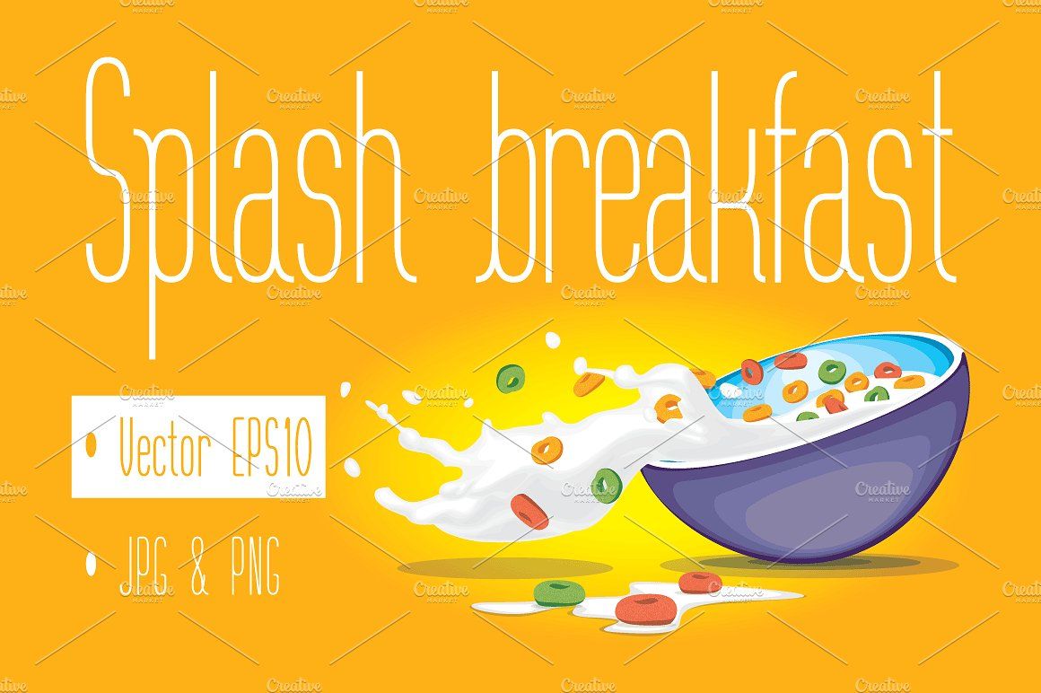 1160x772 Vector Cereal Bowl