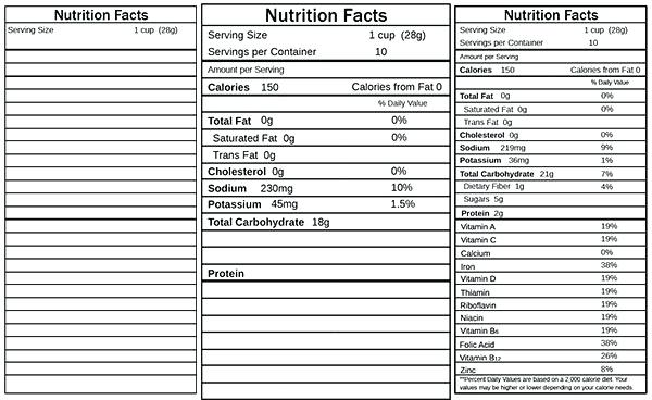 Cereal Box Design Template 600x368 Cereal Box Design Template