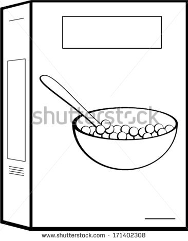 Cereal Box Clipart 366x470 Cereal Box Clipart