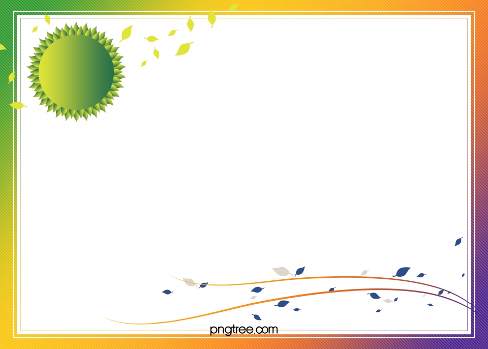 Gradient Green Leaves Border Vector Certificate Background 960x686 Gradient Green Leaves Border Vector Certificate Background