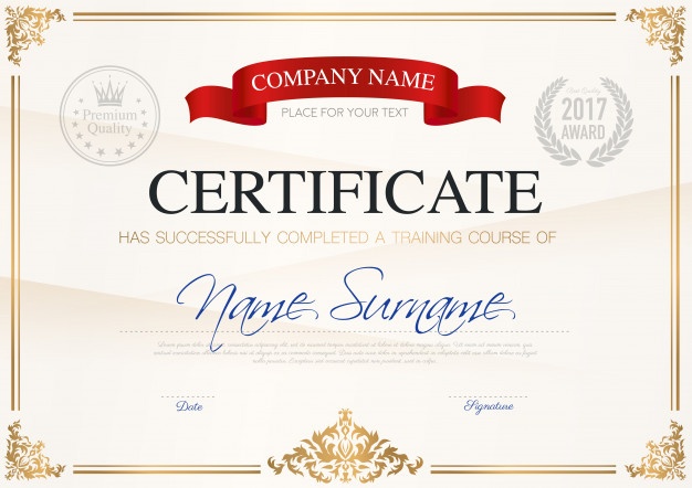 Certificate Backgrounds Vectors, Photos And Free Download 626x442 Certificate Backgrounds Vectors, Photos And Free Download