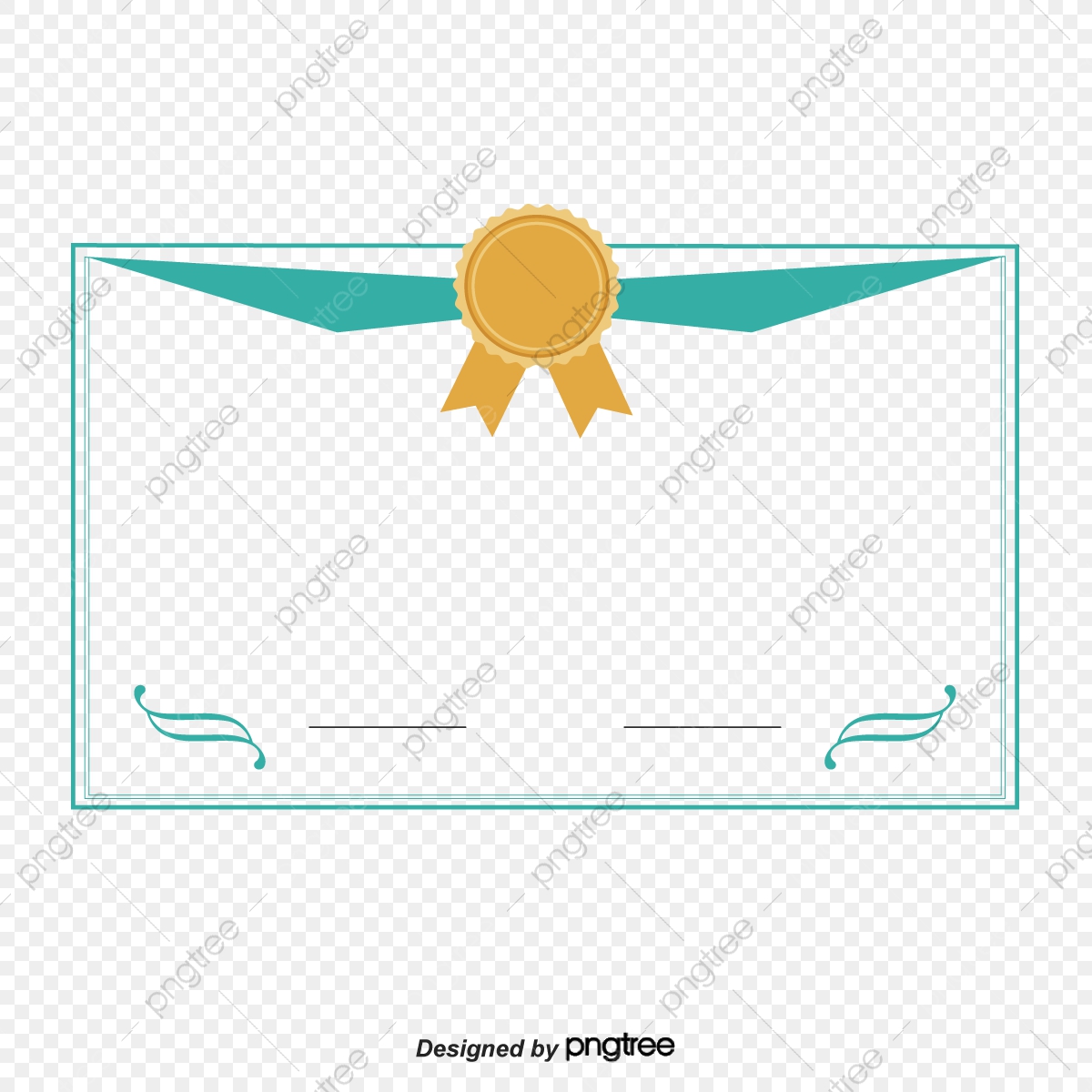 Certificate Badge Vector at Vectorified.com | Collection of Certificate ...