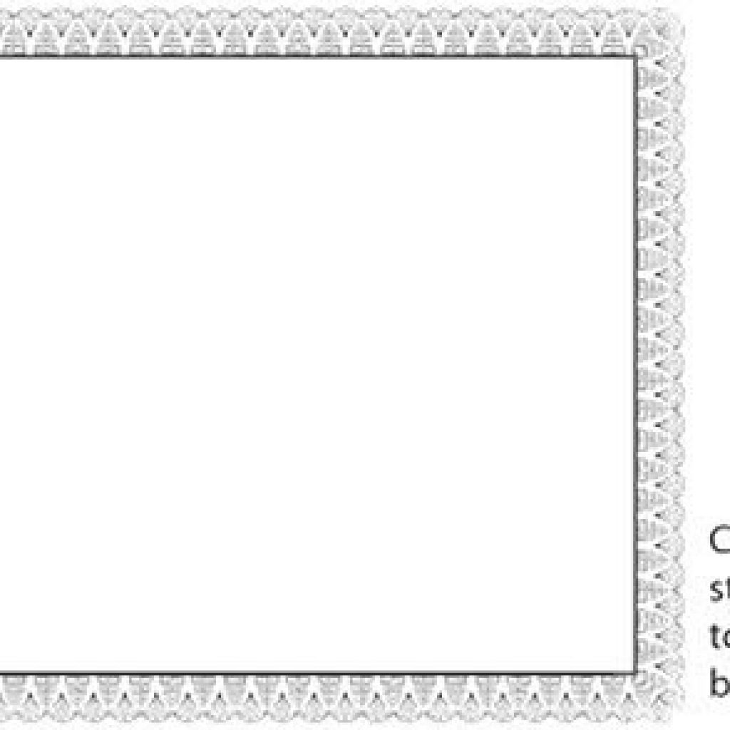 Certificate Border Vector Free Download at Vectorified com Collection