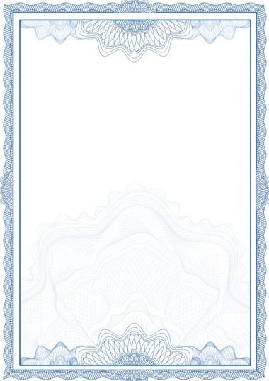 Elegant Diploma With Certifikate Frame Vector Borde 380x539 Elegant Diploma With Certifikate Frame Vector Borde