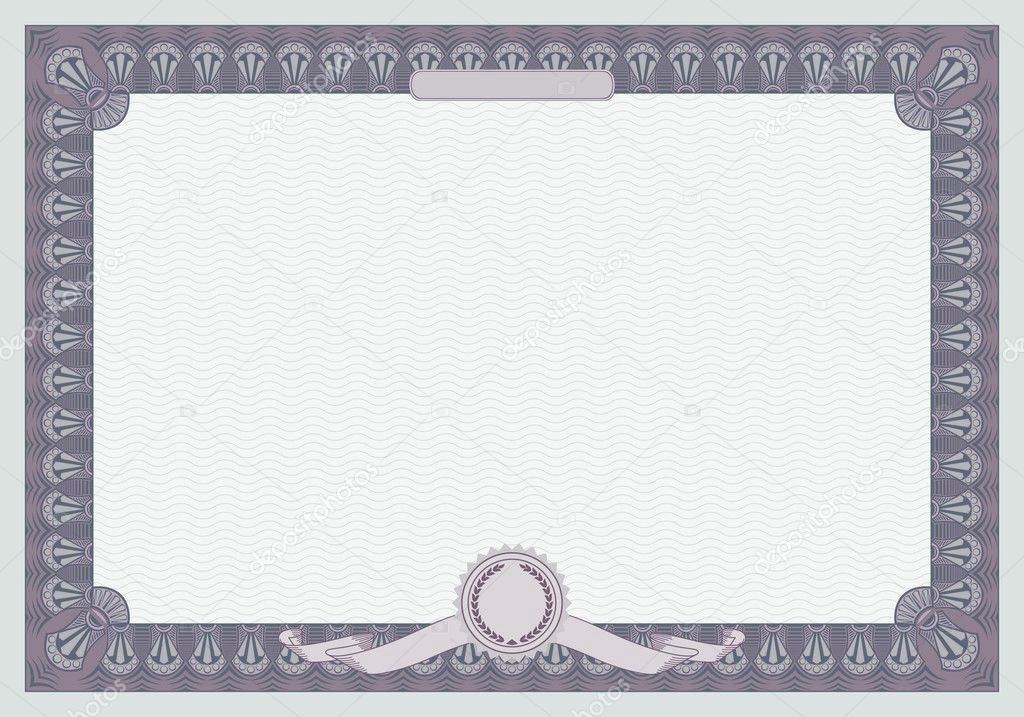 Certificate Frame Template Retro Style Stock Vector Photo Free 1024x717 Certificate Frame Template Retro Style Stock Vector Photo Free