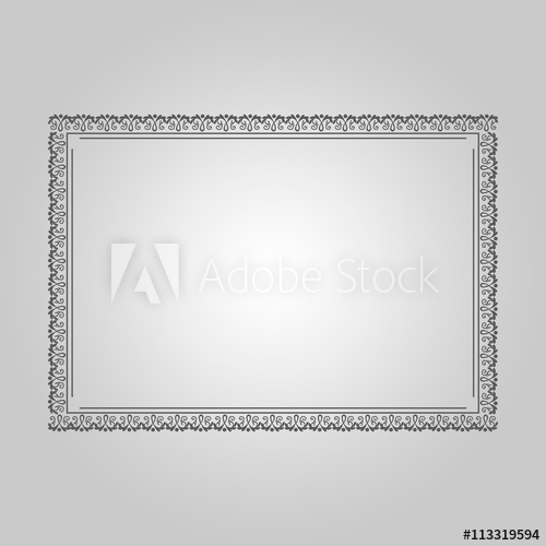 Certificate Frame Vector Design 500x500 Certificate Frame Vector Design