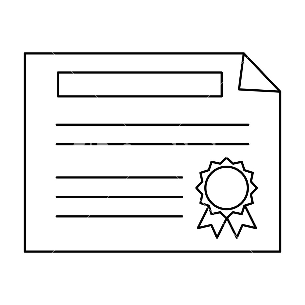 Graduation Certificate Isolated Icon Vector Illustration Design 1000x1000 Graduation Certificate Isolated Icon Vector Illustration Design