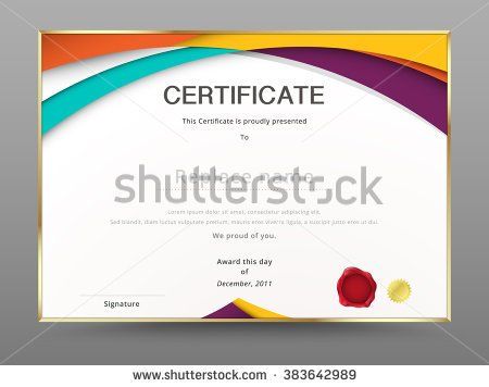 Modern Certificate Appreciation Template Diploma Design Vector 450x356 Modern Certificate Appreciation Template Diploma Design Vector